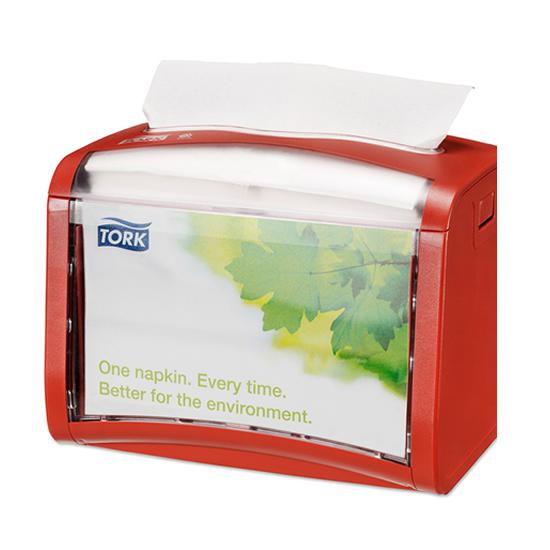 Tork Xpressnap asztali szalvéta adagoló N4 piros Tork Xpressnap asztali szalvéta adagoló N4 piros