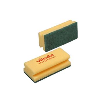 Vileda Strong mosogatószivacs, zöld dörzsivel, 7x9,5 cm Vileda Strong mosogatószivacs, zöld dörzsivel, 7x9,5 cm