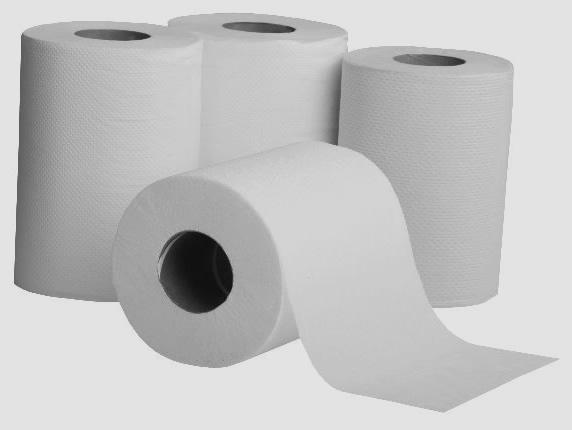 Tekercses kéztörlő, 2 rtg., ragasztott, 80% fehér, 55 m/tek., 12 tek./# Tekercses kéztörlő, 2 rtg., ragasztott, 80% fehér, 55 m/tek., 12 tek./#