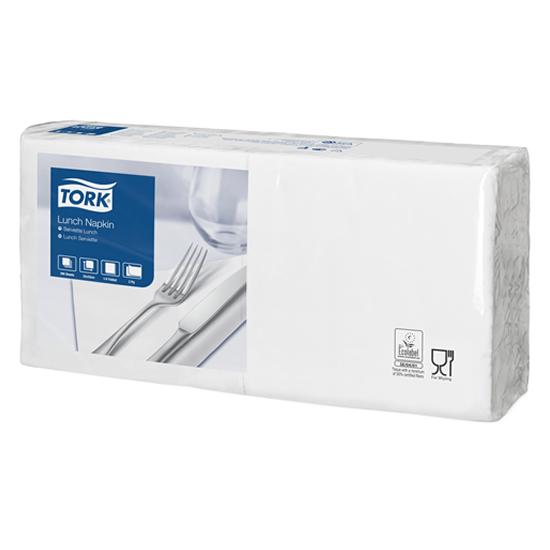 Tork szalvéta 33x33 cm, fehér 2 rtg, 200 lap/cs., 10 cs./# Tork szalvéta 33x33 cm, fehér 2 rtg, 200 lap/cs., 10 cs./#