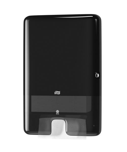 Tork adagoló, interfold hajt. papírhoz, fekete (H2) Tork adagoló, interfold hajt. papírhoz, fekete (H2)