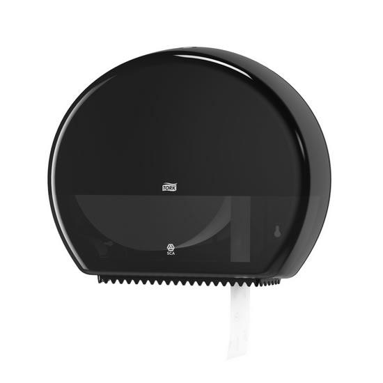 Tork Jumbo toalettpapír adagoló, fekete Tork Jumbo toalettpapír adagoló, fekete