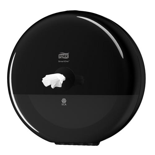 Tork SmartOne toalettpapír adagoló, fekete (T8) Tork SmartOne toalettpapír adagoló, fekete (T8)