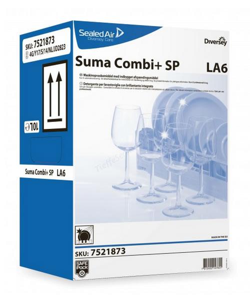 Suma Combi+ LA6 10 literes kombinált gépi mosogatószer és öblítő egyben Suma Combi+ LA6 10 literes kombinált gépi mosogatószer és öblítő egyben
