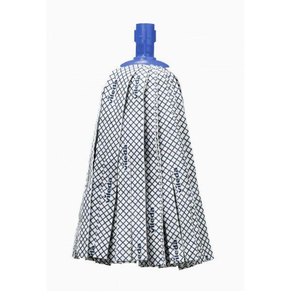 Vileda Supermop felmosófej, antibakteriális, kék Vileda Supermop felmosófej, antibakteriális, kék