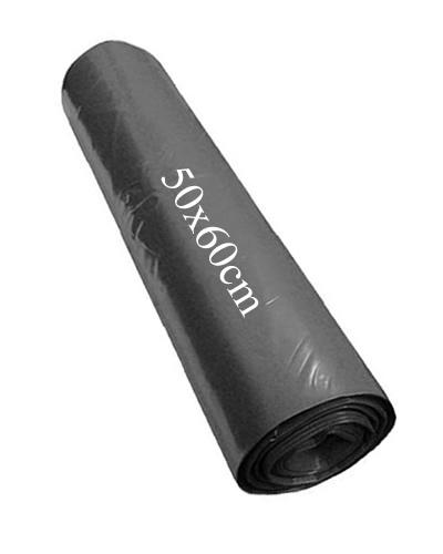 Szemeteszsák 50x60 cm, fekete, 13mikron, 20 db/tek (25tek/#) 30L Szemeteszsák 50x60 cm, fekete, 13mikron, 20 db/tek (25tek/#) 30L