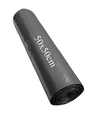 Szemeteszsák 50x50 cm, fekete, 13mikron, 50 db/tek (40tek/#) 25L Szemeteszsák 50x50 cm, fekete, 13mikron, 50 db/tek (40tek/#) 25L