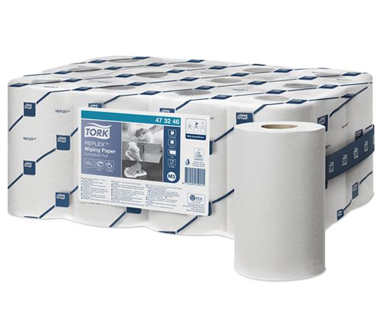 Tork Reflex törlőpapír, mini belsőmagos, 1rtg, 120m, 12tek/# (M3) Tork Reflex törlőpapír, mini belsőmagos, 1rtg, 120m, 12tek/# (M3)