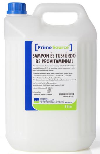 Prime Source 5 literes sampon és tusfürdő Prime Source 5 literes sampon és tusfürdő