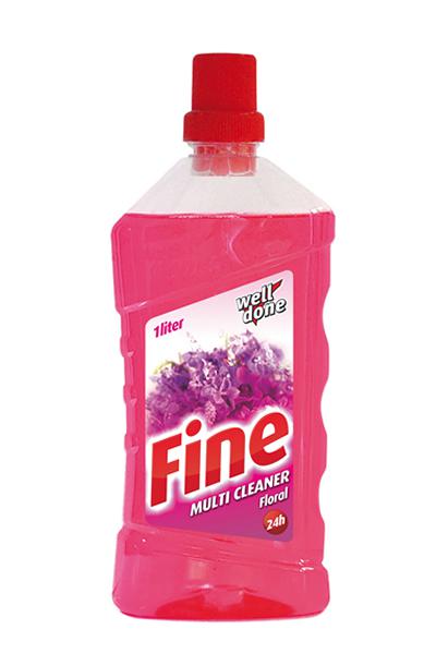 Well Done 1 literes Fine felmosószer, floral, piros Well Done 1 literes Fine felmosószer, floral, piros