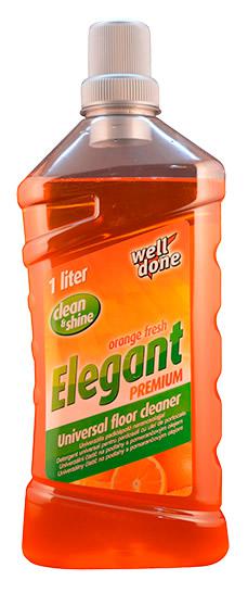 Well Done 1 literes Elegant univerzális padlóápoló narancsolajjal Well Done 1 literes Elegant univerzális padlóápoló narancsolajjal