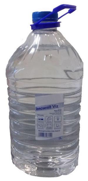 Ioncserélt víz 5l /db (3db/#) Ioncserélt víz 5l /db (3db/#)