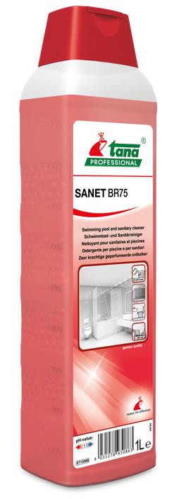 Sanet BR75 1 literes foszforsavas szanitertisztító TANA Sanet BR75 1 literes foszforsavas szanitertisztító TANA