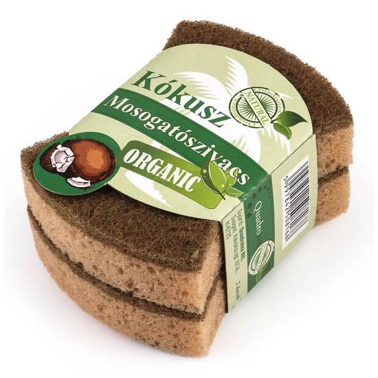 Mosogatószivacs kókusz 2 db/cs (10cs/#) Mosogatószivacs kókusz 2 db/cs (10cs/#)