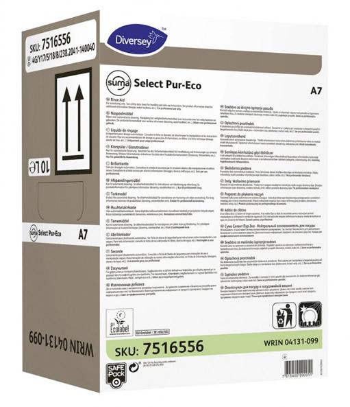 Suma Select Pur-Eco A7 gépi öblítőszer 10L Suma Select Pur-Eco A7 gépi öblítőszer 10L