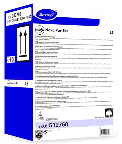 Suma Nova Pur-Eco L6 10 literes gépi mosogatószer Suma Nova Pur-Eco L6 10 literes gépi mosogatószer