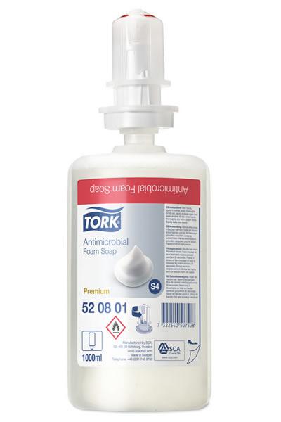 Tork fertőtlenítő HABszappan 1 literes, 6db/# (520801) Tork fertőtlenítő HABszappan 1 literes, 6db/# (520801)