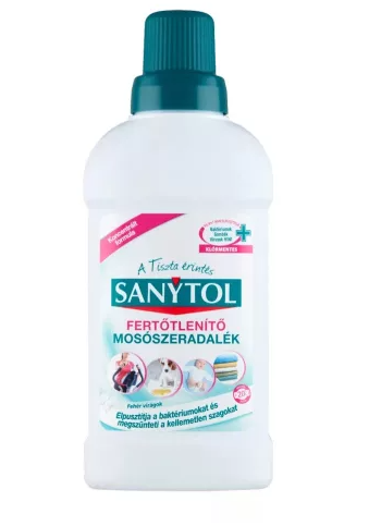 Sanytol fertőtlenítő mosószeradalék 500ml Sanytol fertőtlenítő mosószeradalék 500ml