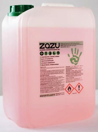 Zazu fertőtlenítő gél 5 liter Zazu fertőtlenítő gél 5 liter