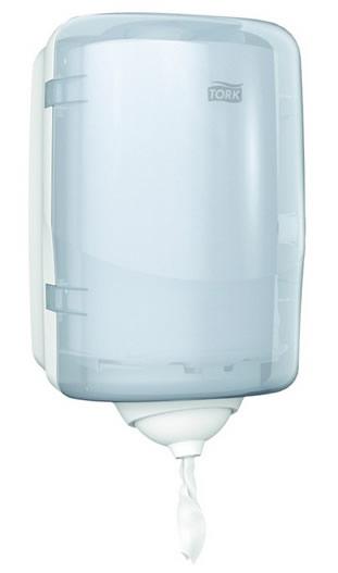 Tork Reflex laponkénti mini adagoló belsőmag adagolású törlőkhöz, fehér (M3) Tork Reflex laponkénti mini adagoló belsőmag adagolású törlőkhöz, fehér (M3)