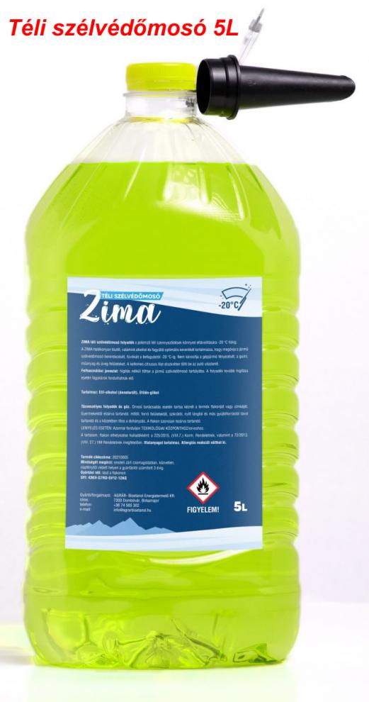 Téli szélvédőmosó 5 liter -20C ZIMA (Autó) Téli szélvédőmosó 5 liter -20C ZIMA (Autó)