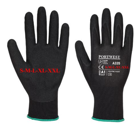 A335 Dermi-Grip NPR15 nitril, sandy kesztyű A335 Dermi-Grip NPR15 nitril, sandy kesztyű