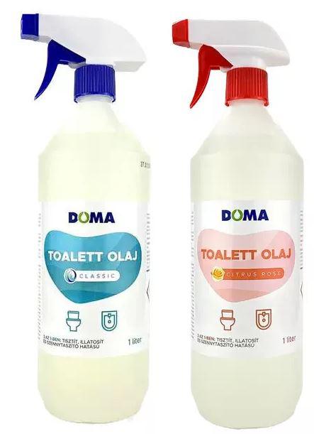 DOMA WC illatosító olaj 1L/db (8db/#) DOMA WC illatosító olaj 1L/db (8db/#)
