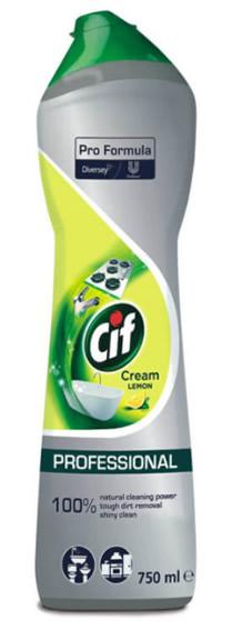 Cif 0,75 literes folyékony súrolószer prof., sárga (8db/#) Cif 0,75 literes folyékony súrolószer prof., sárga (8db/#)