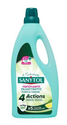 Sanytol 1 liter fertőtlenítő felülettisztító 4Actions Sanytol 1 liter fertőtlenítő felülettisztító 4Actions
