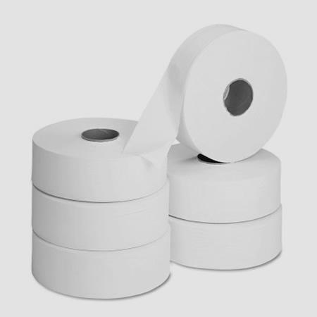 Toalettpapír, ragasztott, 26cm, 2 rtg., 80% cell., 235m/tek., 6 tek./# Toalettpapír, ragasztott, 26cm, 2 rtg., 80% cell., 235m/tek., 6 tek./#