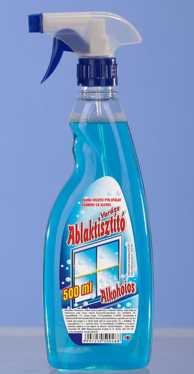 Dalma 0,5 literes ablaktisztító, szórófejes (12db/#) Dalma 0,5 literes ablaktisztító, szórófejes (12db/#)