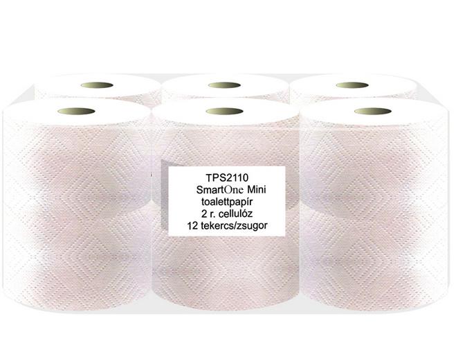 Toalettpapír SmartOne Mini, 2 rtg., 110m/tek., 12 tek/# (SmartOne) Toalettpapír SmartOne Mini, 2 rtg., 110m/tek., 12 tek/# (SmartOne)