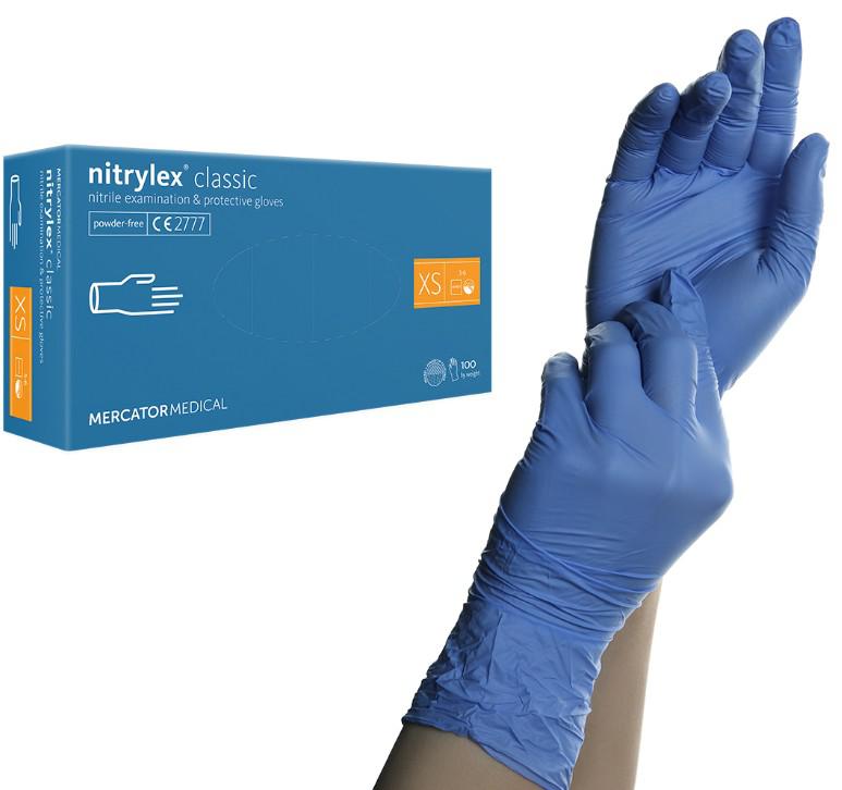 Nitrylex Classic kesztyű púdermentes Nitrylex Classic kesztyű púdermentes