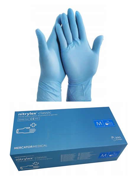 Nitrylex Classic kesztyű púdermentes Nitrylex Classic kesztyű púdermentes