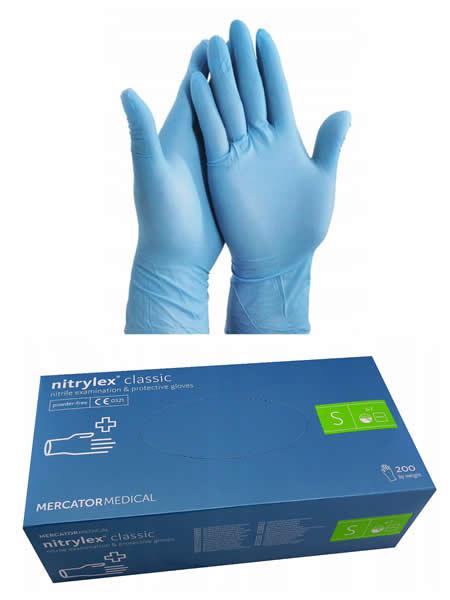 Nitrylex Classic kesztyű púdermentes Nitrylex Classic kesztyű púdermentes
