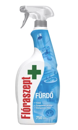 Flóraszept 0,75 literes fürdőszobai tisztítószer (12db/#) Flóraszept 0,75 literes fürdőszobai tisztítószer (12db/#)