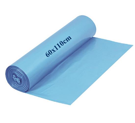 Szemeteszsák 60x110 cm, kék, 25mikron, 50 db/tek (10tek/#) 125L Szemeteszsák 60x110 cm, kék, 25mikron, 50 db/tek (10tek/#) 125L