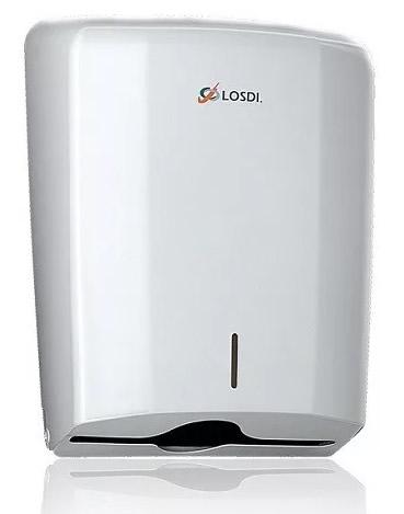 Losdi hajtogatott kéztörlő adagoló ABS fehér, hosszított (csak rendelésre) Losdi hajtogatott kéztörlő adagoló ABS fehér, hosszított (csak rendelésre)